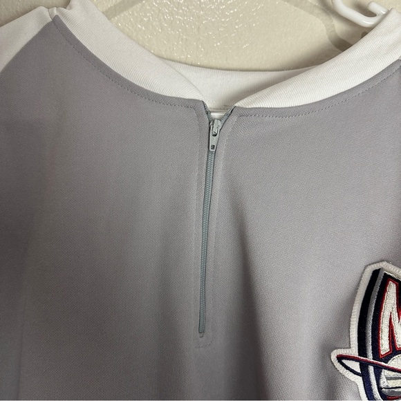 Majestic NBA Vintage Brooklyn Nets Warm Up Shirt Size 2X - Picture 5 of 9